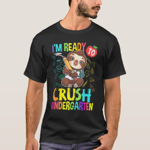 T-shirt Je suis prêt à déchirer la maternelle, premier jou