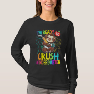 T-shirt Je suis prêt à déchirer la maternelle, premier jou