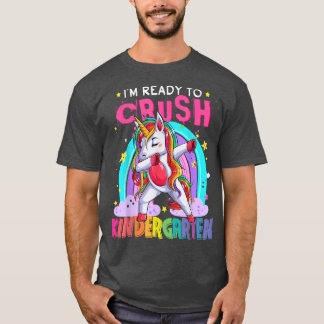 T-shirt Je suis prêt à écraser Kindergarten Funny Dabbing