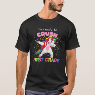 T-shirt Je Suis Prêt À Écraser L’Unicor De Première Qualit