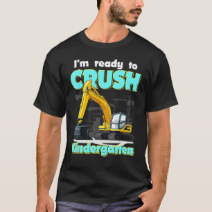 T-shirt Je Suis Prêt À Écraser La Construction De Jardin D