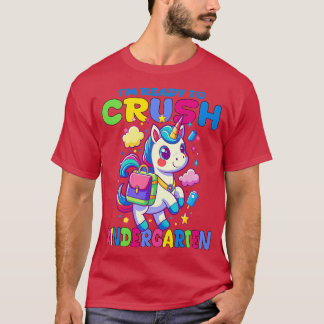 T-shirt Je Suis Prêt À Écraser La Maternelle