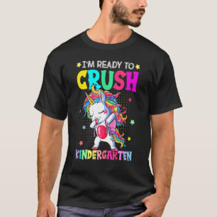 T-shirt Je suis prêt à écraser la maternelle, joyeux premi