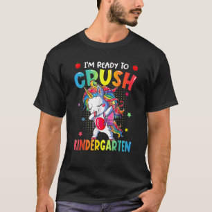 T-shirt Je suis prêt à écraser la maternelle Joyeux premie