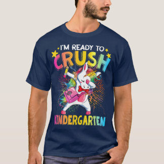 T-shirt Je suis prêt à écraser la maternelle Joyeux premie