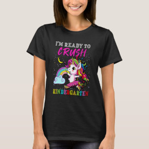 T-shirt Je suis prêt à écraser la maternelle Magical Back 