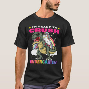 T-shirt Je suis prêt à écraser la maternelle, mignonne lic