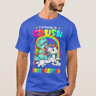 T-shirt Je suis prêt à écraser la maternelle mignonne lico
