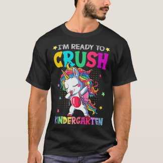 T-shirt Je suis prêt à écraser la maternelle, premier jour