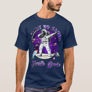 T-shirt Je suis prêt à écraser la quatrième année de retou