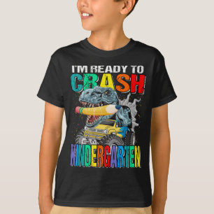 T-shirt Je suis prêt à écraser le camion Monster de jardin