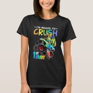 T-shirt Je suis prêt à écraser le camion-monstre de 1ère a