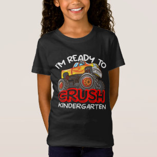 T-Shirt Je suis prêt à écraser le camion monstre de jardin