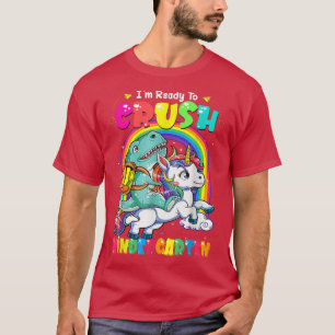 T-shirt Je Suis Prêt À Écraser Le Jardin D'Enfants Cute Un