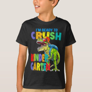 T-shirt Je Suis Prêt À Écraser Le Jardin D'Enfants De Reto