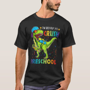 T-shirt Je suis prêt à écraser le pénis de maintien de l'e