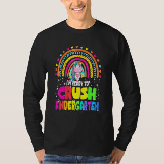 T-shirt Je Suis Prêt À Écraser L'Équipe De maternelle Pour