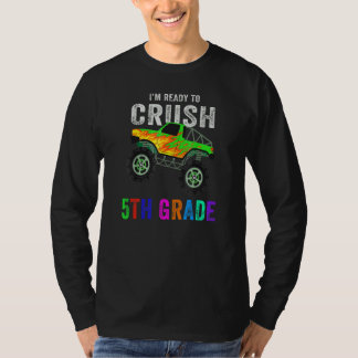 T-shirt Je suis prêt à écraser les camionnettes Monster de