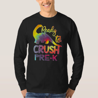 T-shirt Je suis prêt à écraser les dinosaures de classe pr