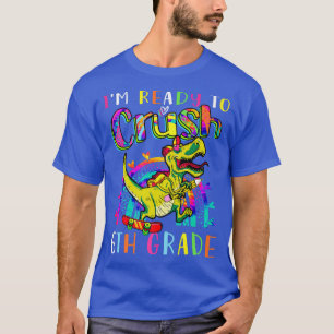T-shirt Je Suis Prêt À Écraser Les Garçons Dinosaures De 6