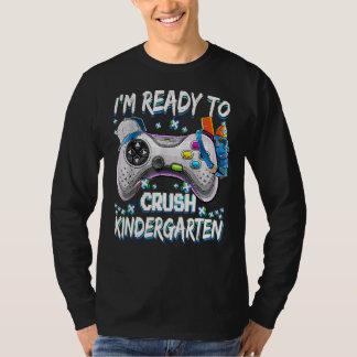 T-shirt Je suis prêt Crush jardin d'enfants Retour à l'éco
