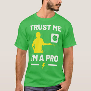 T-shirt Je Suis Pro Craftsman Funny Electrician