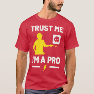 T-shirt Je Suis Pro Craftsman Funny Electrician