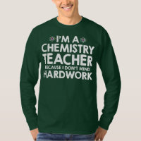 Je suis professeur de chimie parce que je ne m'en 