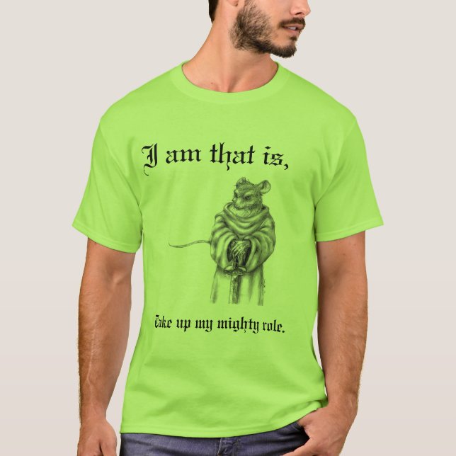 T-shirt Je suis qui est… (Devant)