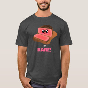 T-shirt Je suis Rare - Cute Steak Pun
