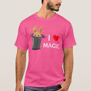 T-shirt Je Suis Ravi Des Tours De Magie Illusions Magicien