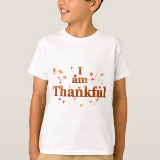 T-shirt je suis reconnaissant
