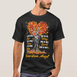 T-shirt Je suis sa Femme Il est mon Ange Gardien, Mémoire 
