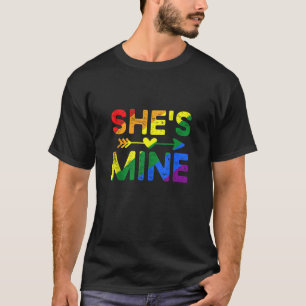 T-shirt Je suis Sa mine Matching LGBT Pride Lesbian Co