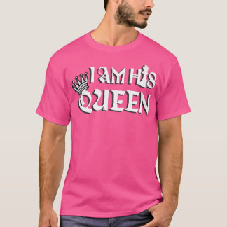 T-shirt Je suis Sa Reine aux échecs