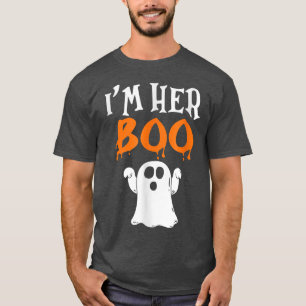 T-shirt Je suis sa sorcière Je suis son Boo