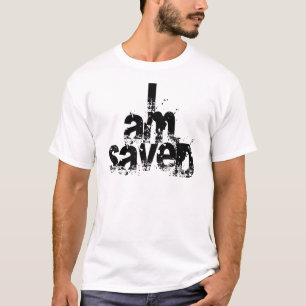 T-shirt Je suis sauvé chrétien