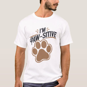 T-shirt Je suis sensible aux pattes