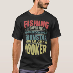 T-shirt Je Suis Si Bon Avec La Canne À Pêche Je Fais Venir