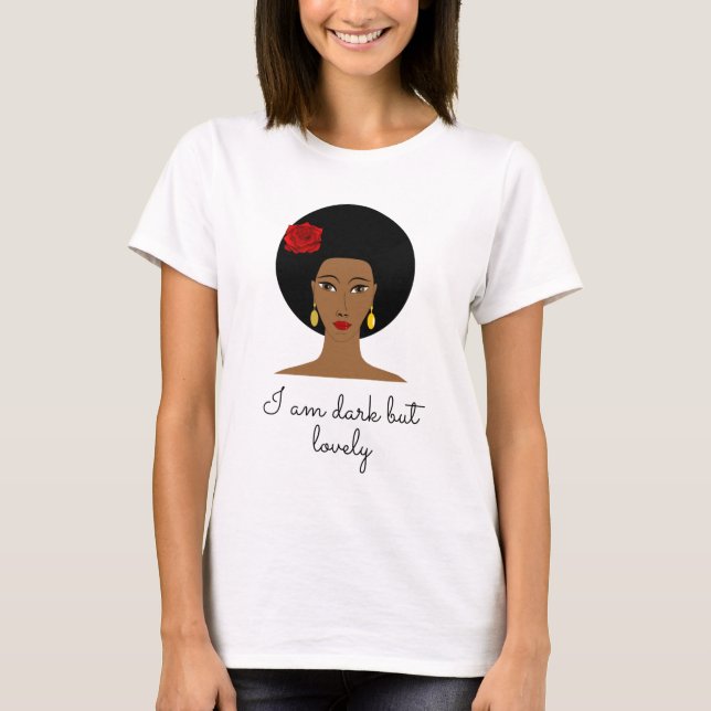 T-shirt Je suis sombre mais adorable (Devant)