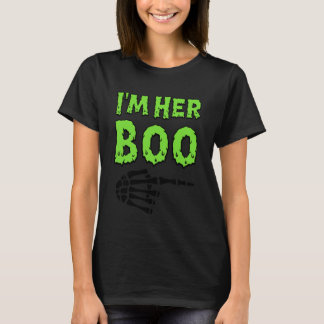 T-shirt Je suis son Boo Je suis son Ghoul Couple Halloween
