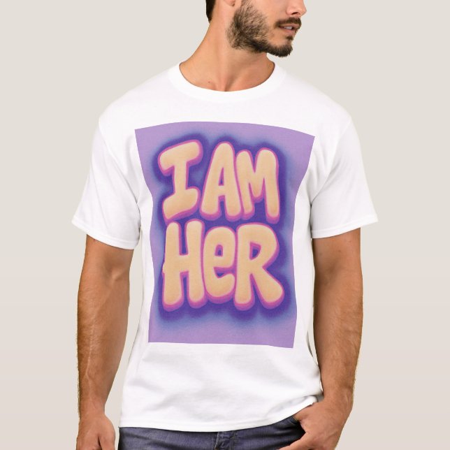 T-shirt JE SUIS SON ENFANT D'Affirmation pour Queens (Devant)