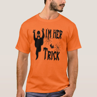 T-shirt Je suis Son Trick | Chemises d'Halloween amusantes