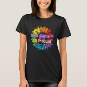 T-shirt Je Suis Sûr Que Je Bisexuel Bi Citations Positives