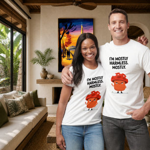 T-shirt Je suis surtout inoffensif, surtout drôle, personn