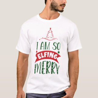 T-shirt Je suis tellement en train de quitter joyeusement