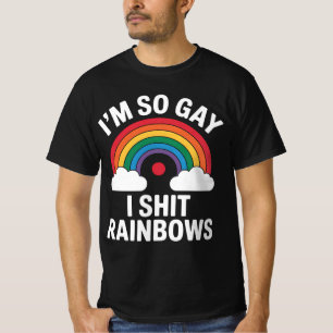 T-shirt Je suis tellement gay arc-en-ciel drôle Fierté LGB