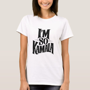 T-shirt Je suis tellement Kamala Brat Green Meme 