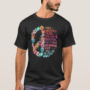 T-shirt Je suis tempéré, ils lui ont murmuré que tu ne peu
