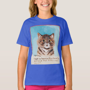 T-shirt Je suis tombée amoureuse d'un chaton (Moi-même)